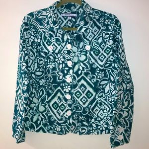 Croft‎ & Barrow Linen Jacket size Medium